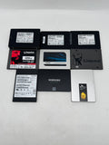 Lot of 11 SSD Samsung Crucial Kingston SanDisk 120GB-512GB image 1