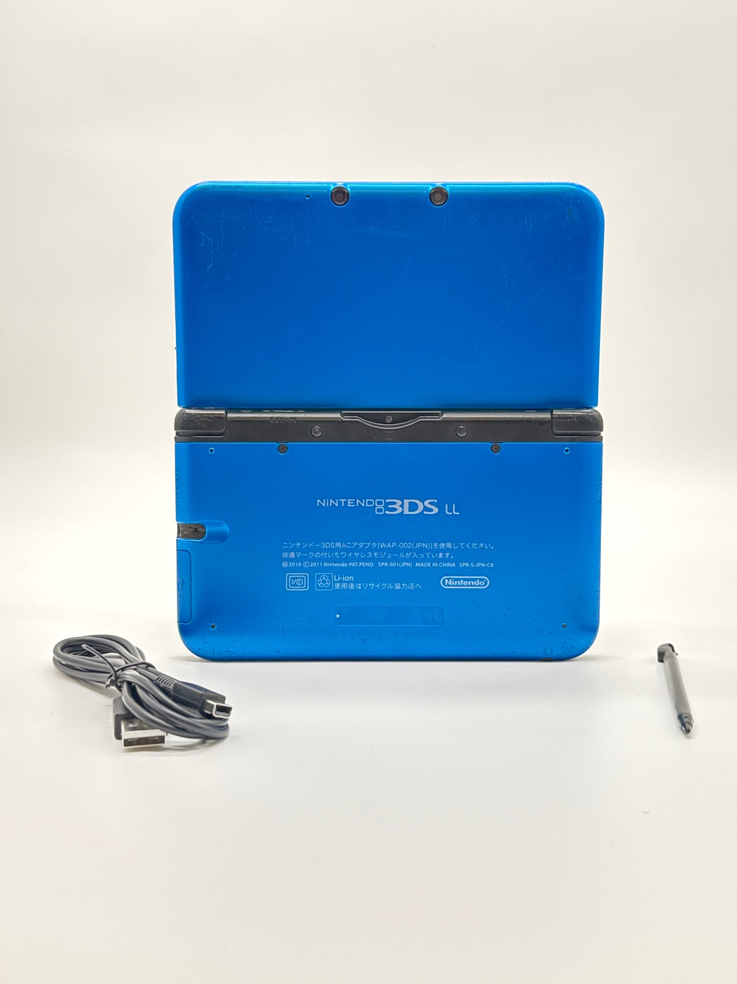 Nintendo 3DS XL LL SPR-001(JPN) Metallic Blue Console #23