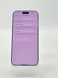 AT&T Apple iPhone 16 Pro Max A3084 256GB White Titanium 100% Battery health image 4