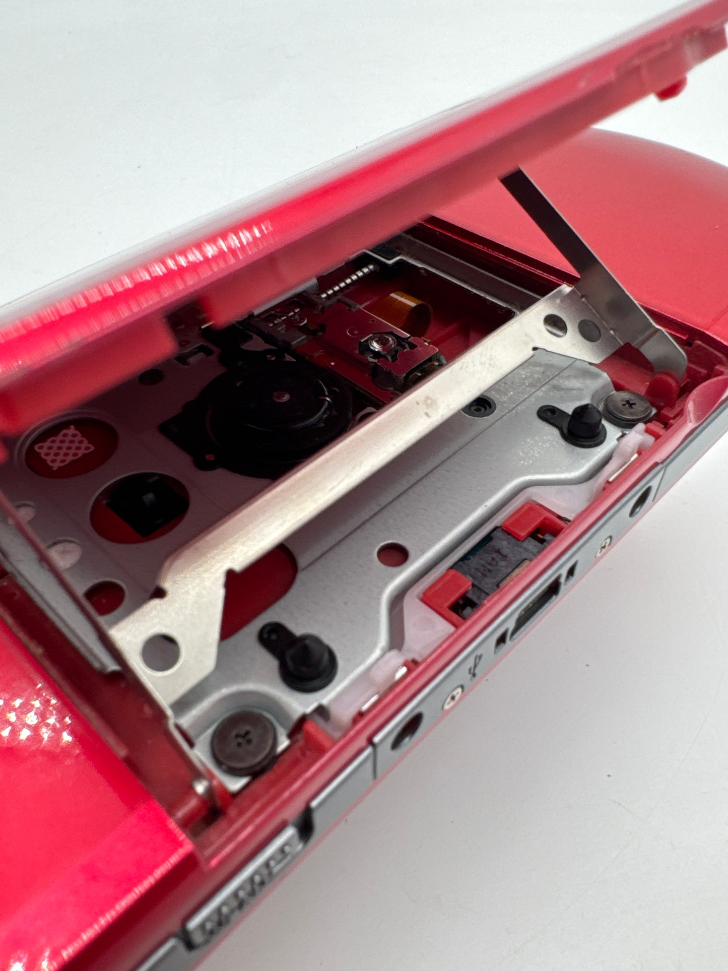 Sony PSP-3000 Red Console #438 w/ 1200mAh Battery