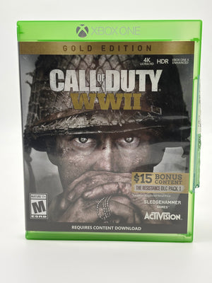 Call of Duty WWII Xbox One Game Free Shipping