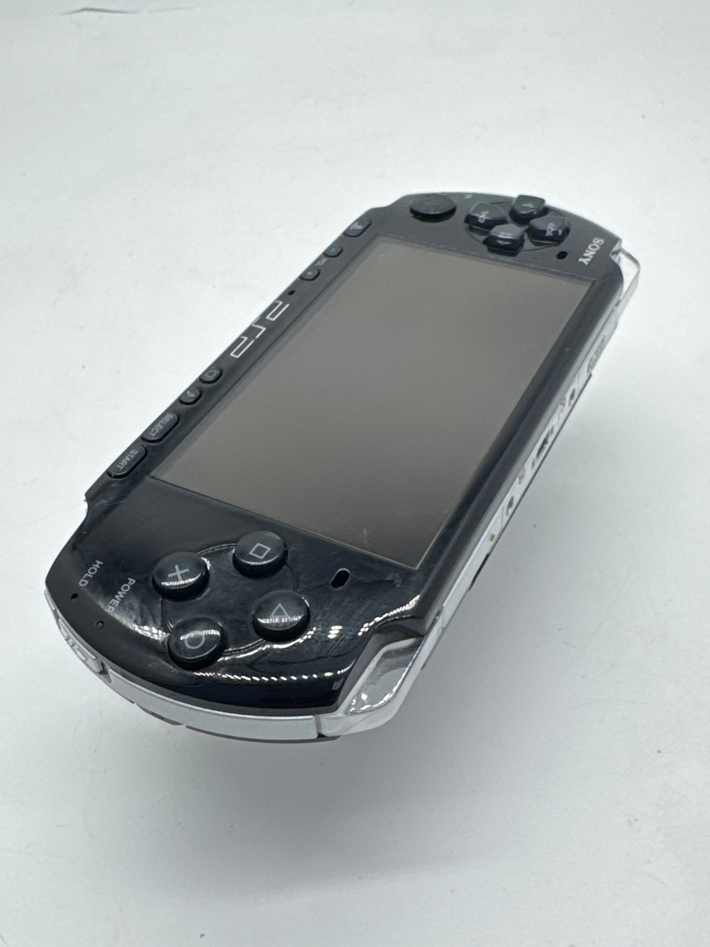 Sony PSP-3000 Piano Black Console #304 No Battery or Lid No Charger BAD UMD AS IS