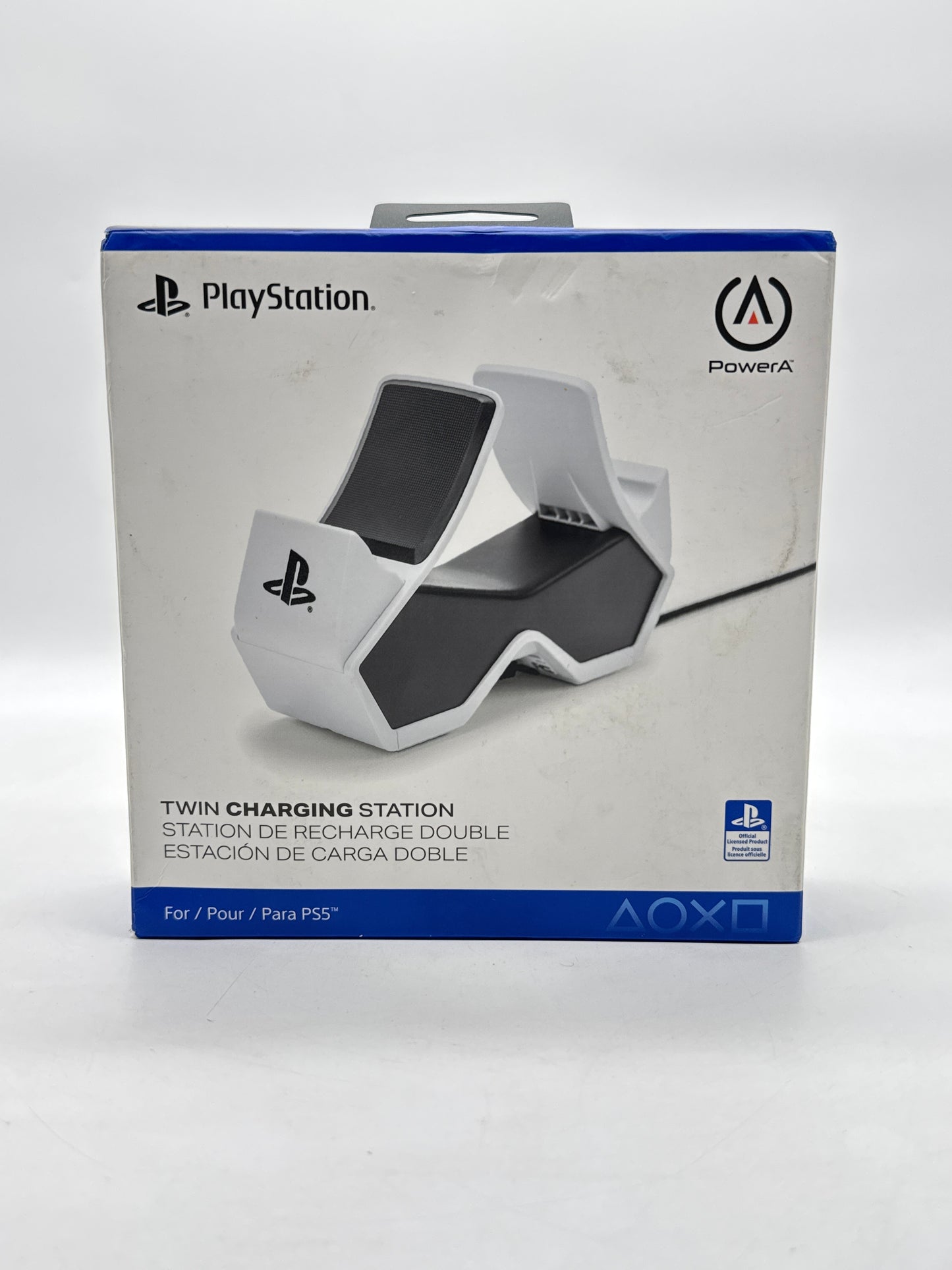 Sony PlayStation 5 Dual Sense Controllers Power A Twin Charging Station - New Open Box