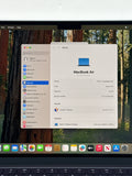2024 Apple MacBook Air 13.6" A3113 M3 8C-CPU 10C-GPU 16GB RAM 1TB SSD Midnight image 2