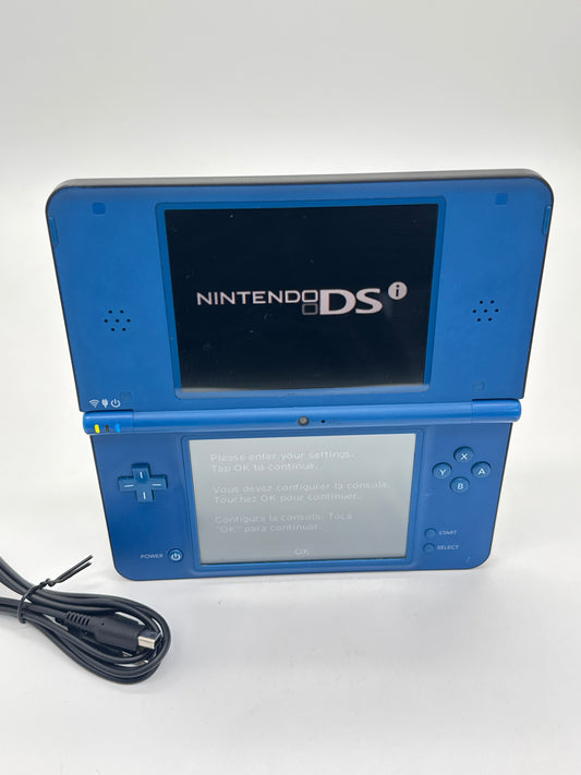 Nintendo DSi LL Blue w/ Charger No Stylus Console #20