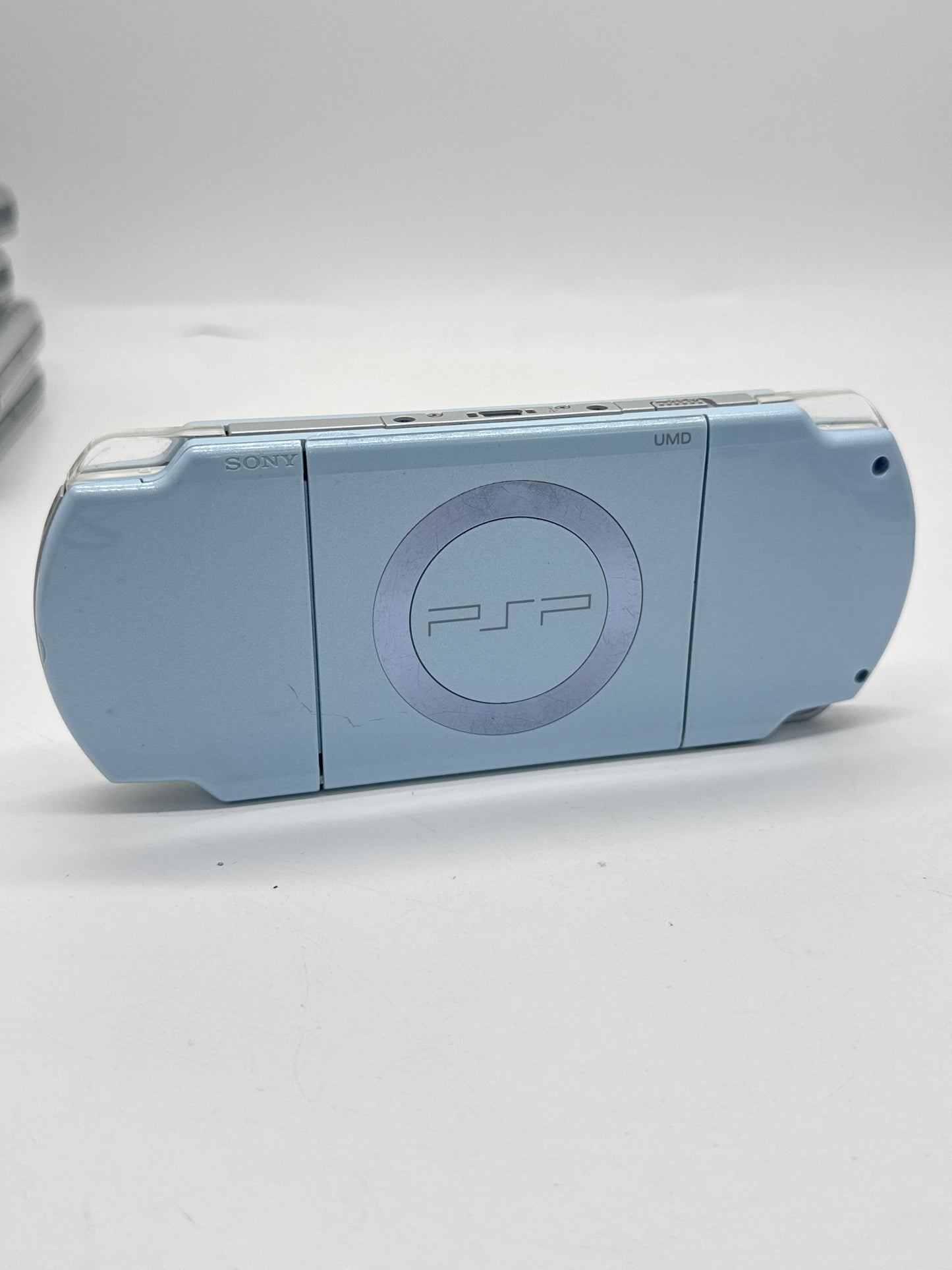 Sony PSP-2000 Blue Console #293 w/2400mAh Battery No Charger