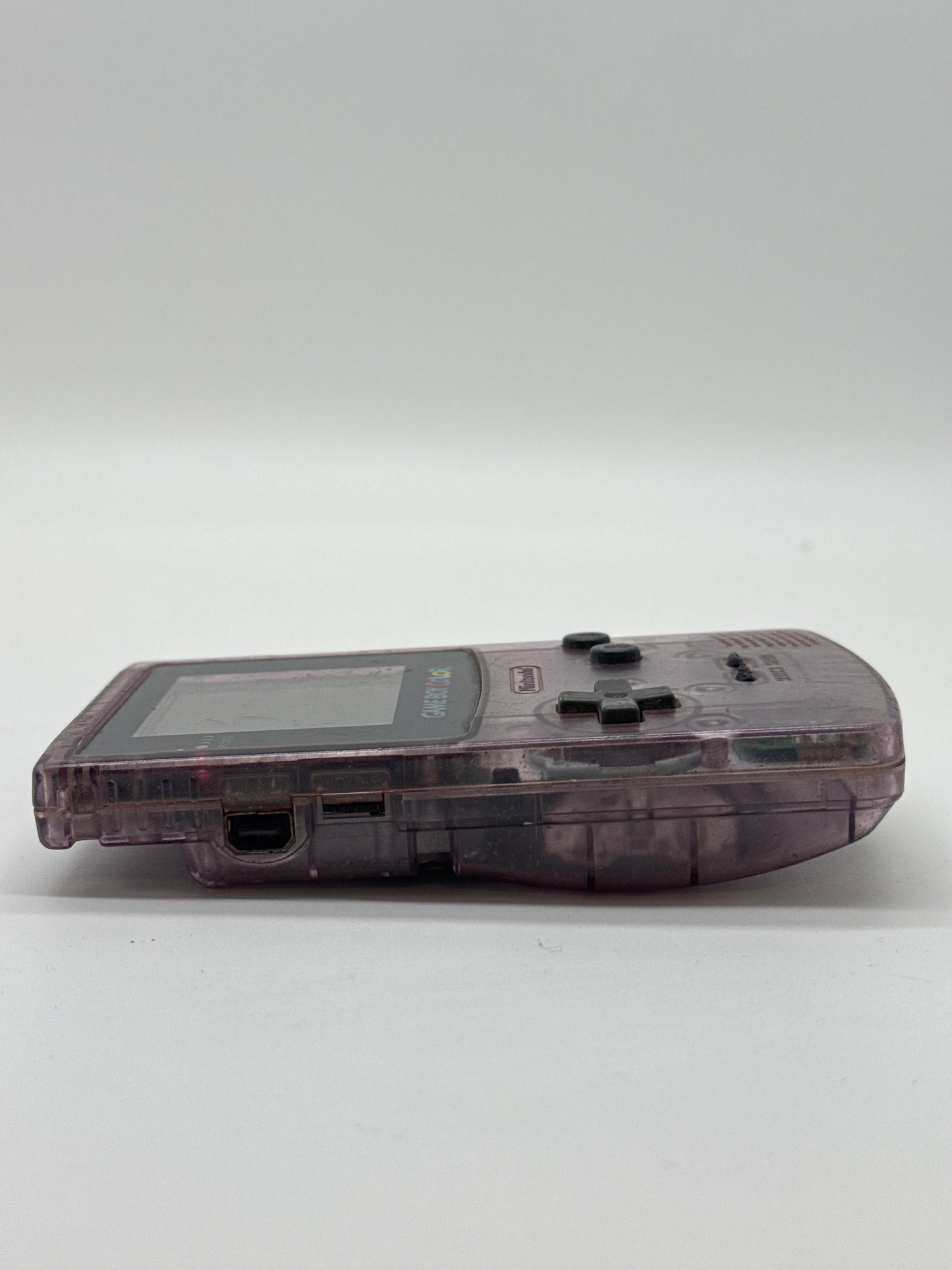 Used Nintendo Game Boy Color (CGB-001) 1998 - Clear Purple