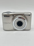 Nikon COOLPIX L25 10MP 5x Zoom Digital Camera Silver UNTESTED image 4