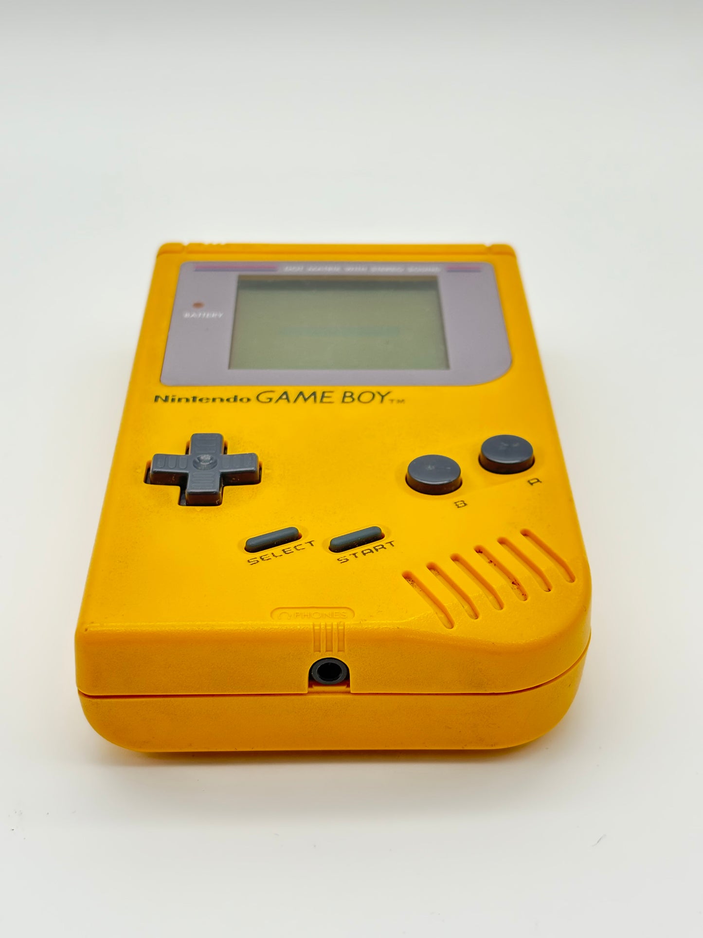 Nintendo Game Boy DMG-001 Yellow Handheld Console #34