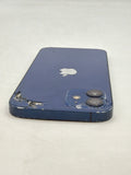 Unlocked Apple iPhone 12 A2172 128GB Blue 81% BH - Cracked Screen, Back image 6