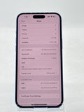 AT&T Apple iPhone 16 Plus A3082 128GB Ultramarine 100% Battery Health 13 Cycle image 3