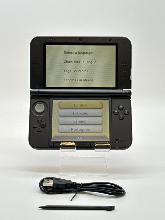 Nintendo 3DS XL LL SPR-001(JPN) Red/Black Console #15