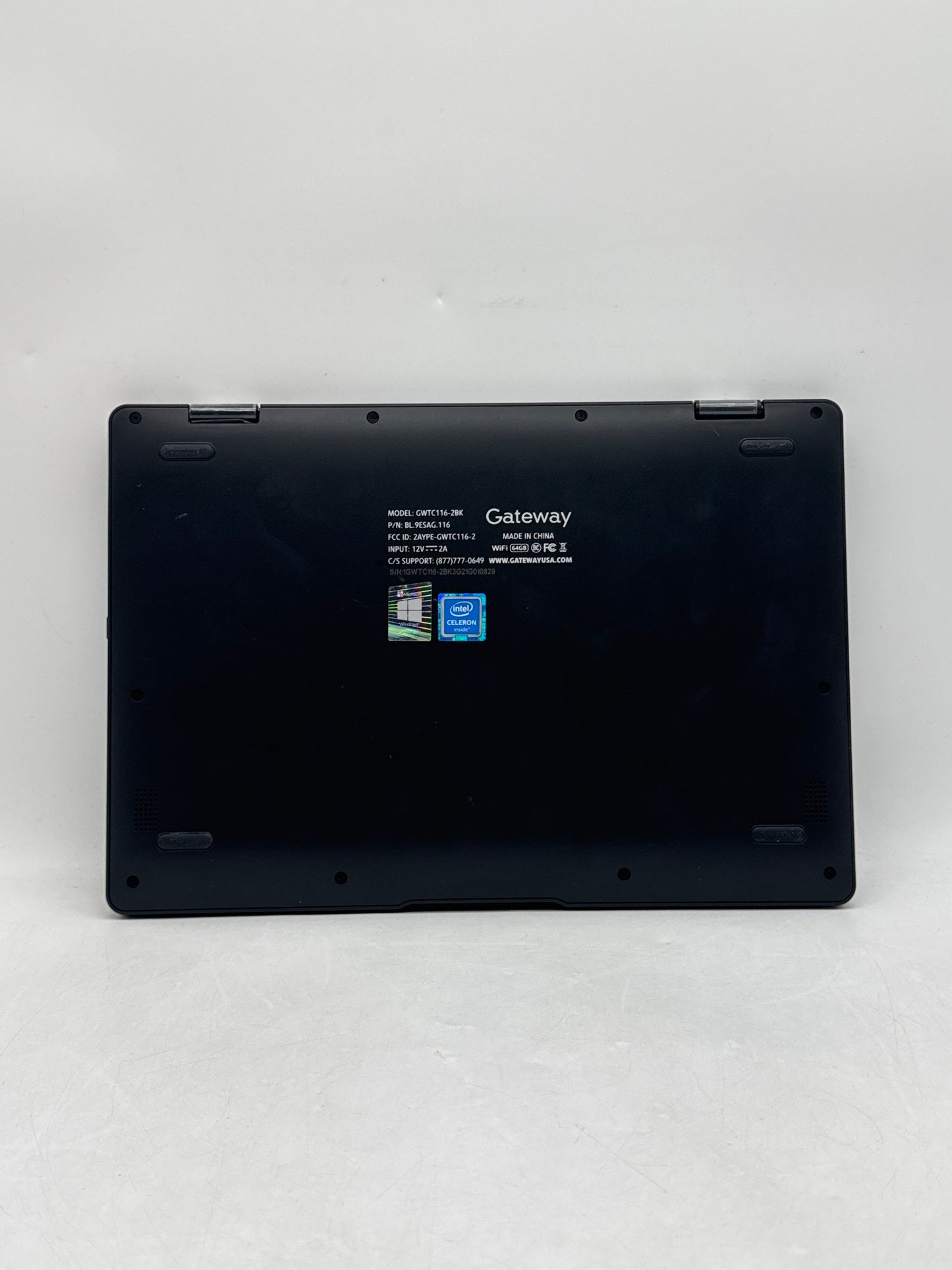 Gateway GWTC16-2BK 11.6" Touch HD Celeron N4020 64GB eMMC 4GB RAM - No OS