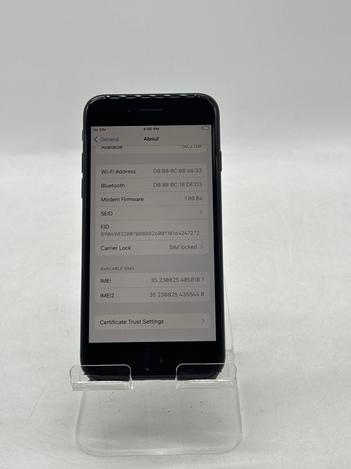 T-Mobile Apple iPhone SE 3nd Gen A2595 64GB Midnight