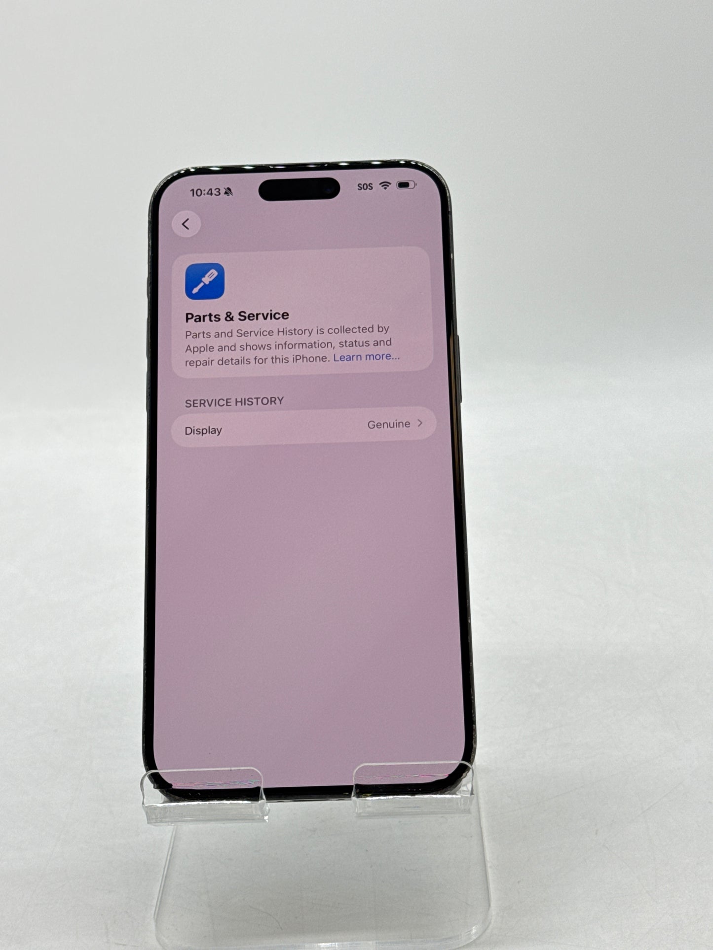 T-Mobile Apple iPhone 15 Pro Max A2849 256GB Black Titanium 81% Battery Health