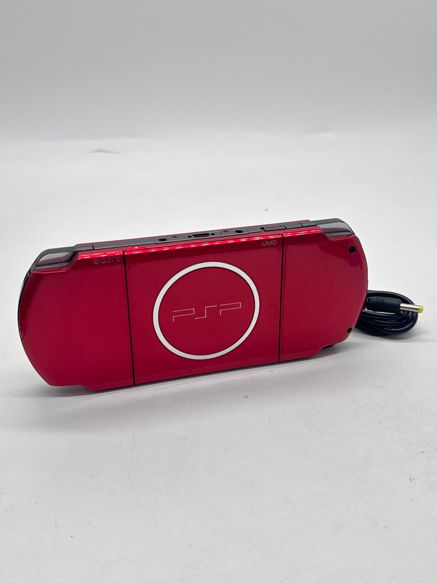 Sony PlayStation Portable PSP-3000 Red Console #365 w/2400mAh Battery & Charger