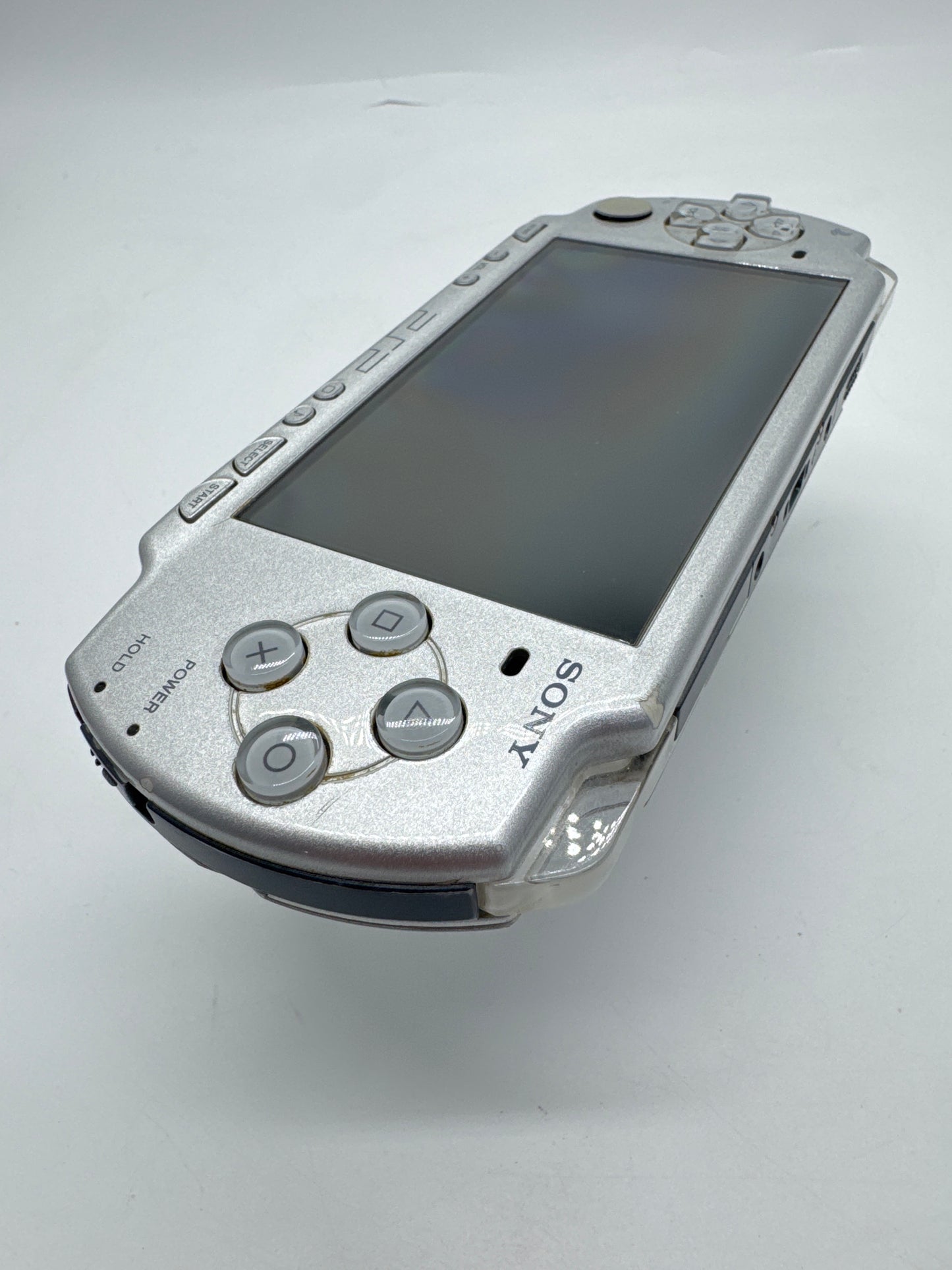 Sony PSP-2000 Silver Console #85 w/2400mAh Battery & No Charger
