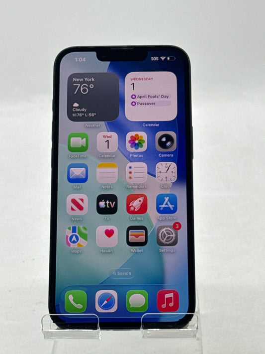 Boost Apple iPhone 16e A3212 128GB Black 100% Battery Health 36 Cycle Count