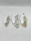 Nintendo Wii Remote Controller RVL-003 White w/ Nunchuck Untested - Lot of 6 image 6
