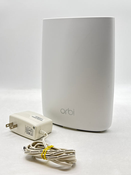 NETGEAR Orbi RBR50v2 Tri-Band Mesh WiFi Router AC3000 w/ Power Adapter