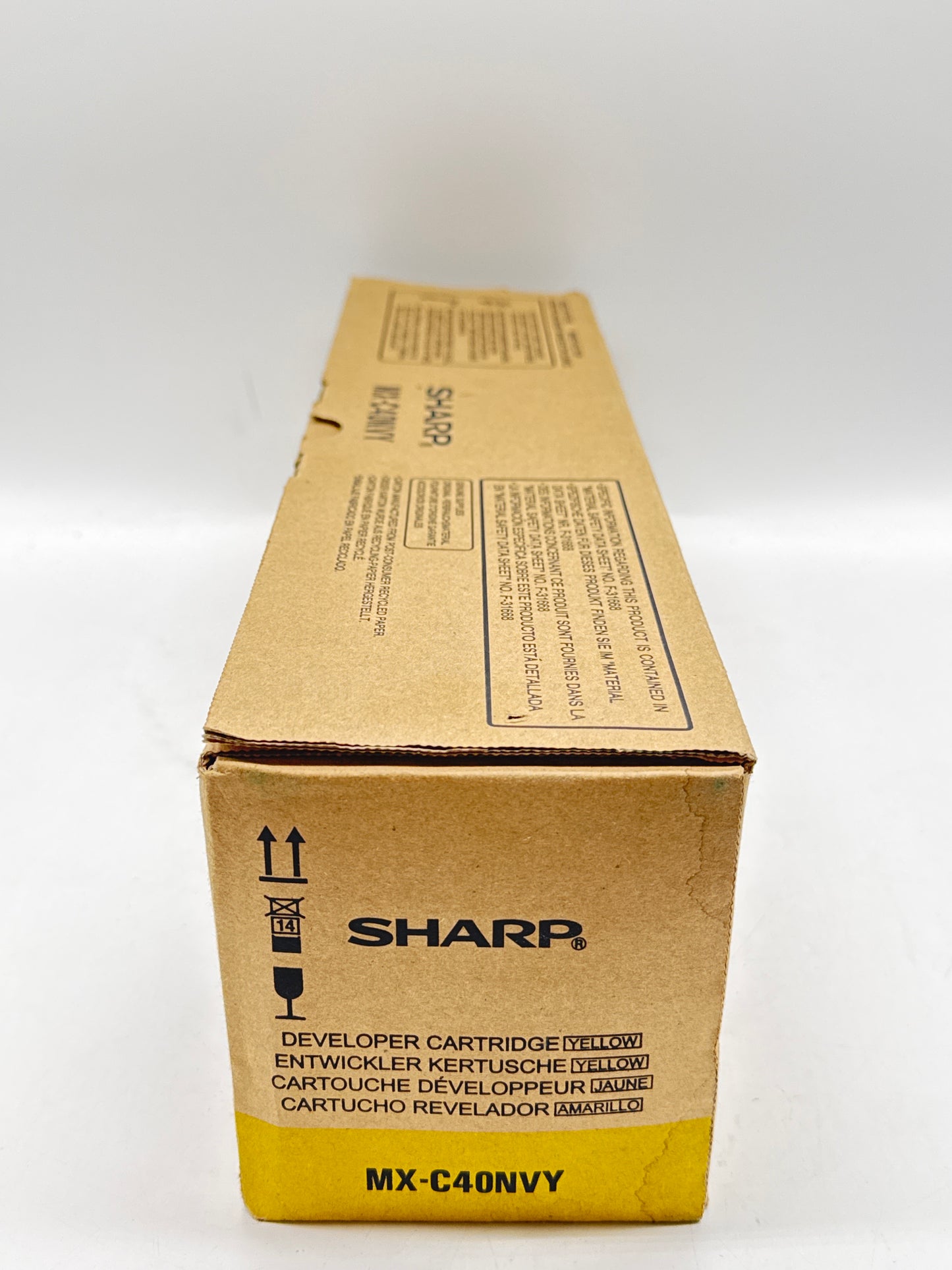 Genuine Sharp MX-C40NVY Yellow Developer