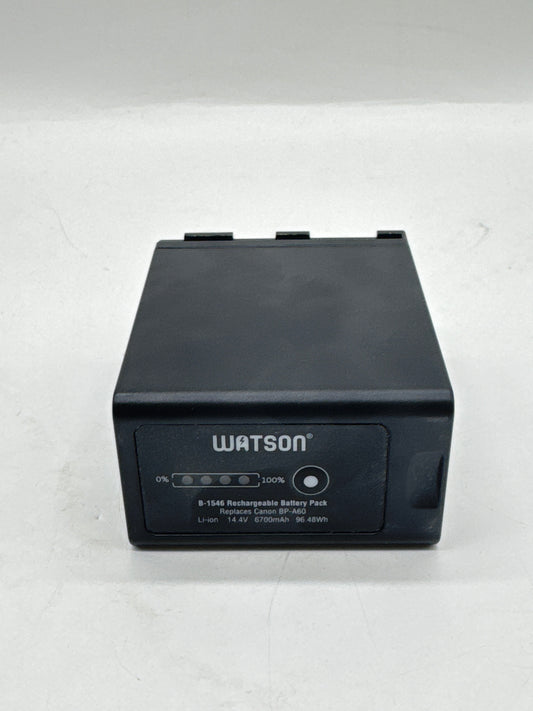 WATSON B1546 Rechargeable Battery Pack Replaces Canon BP-A60