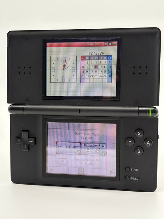 Nintendo DS Lite USG-001 Black Console UNTESTED AS IS #308