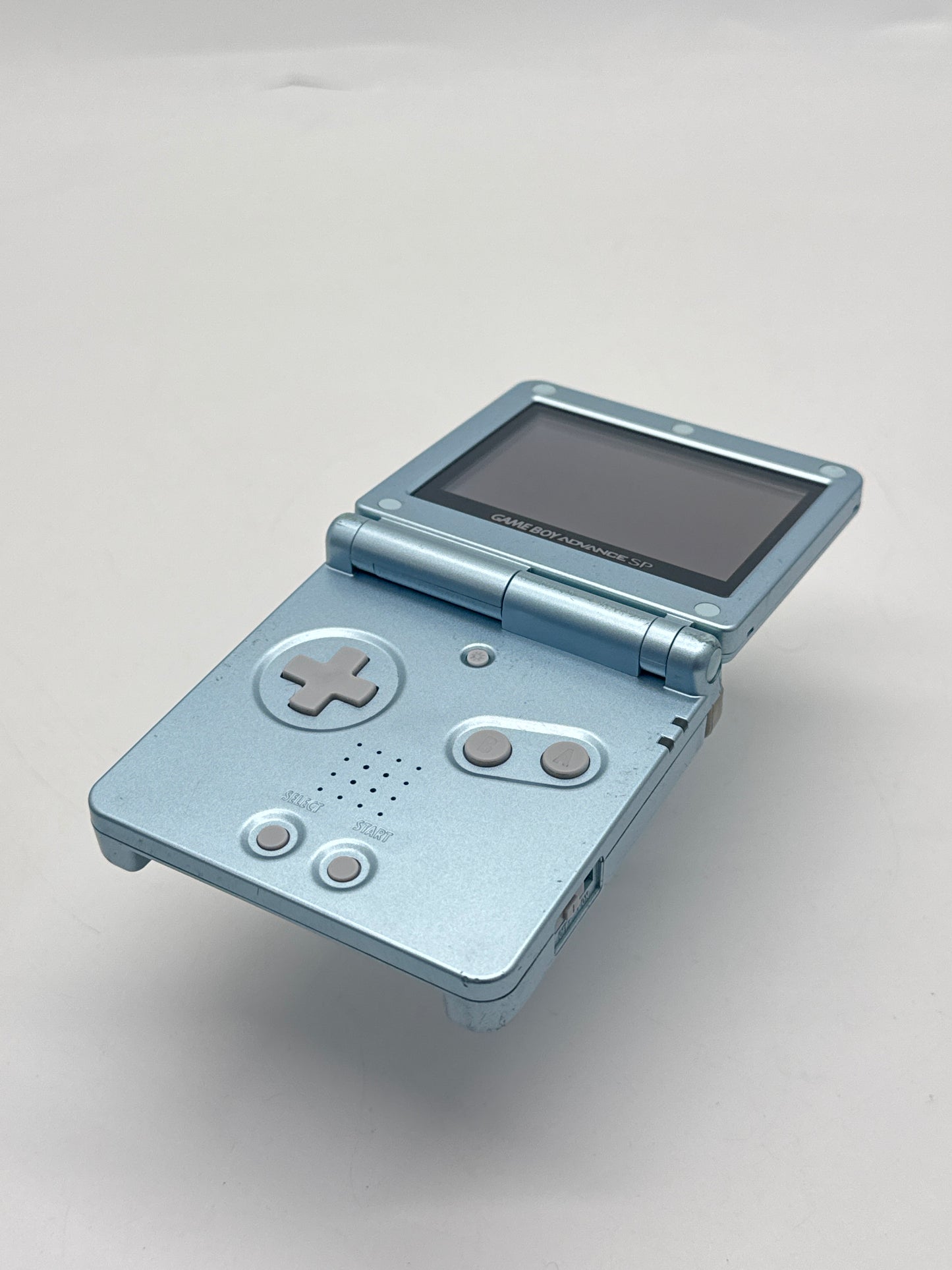 Nintendo Game Boy Advance SP AGS-001 Blue Console #649 w/ Charger