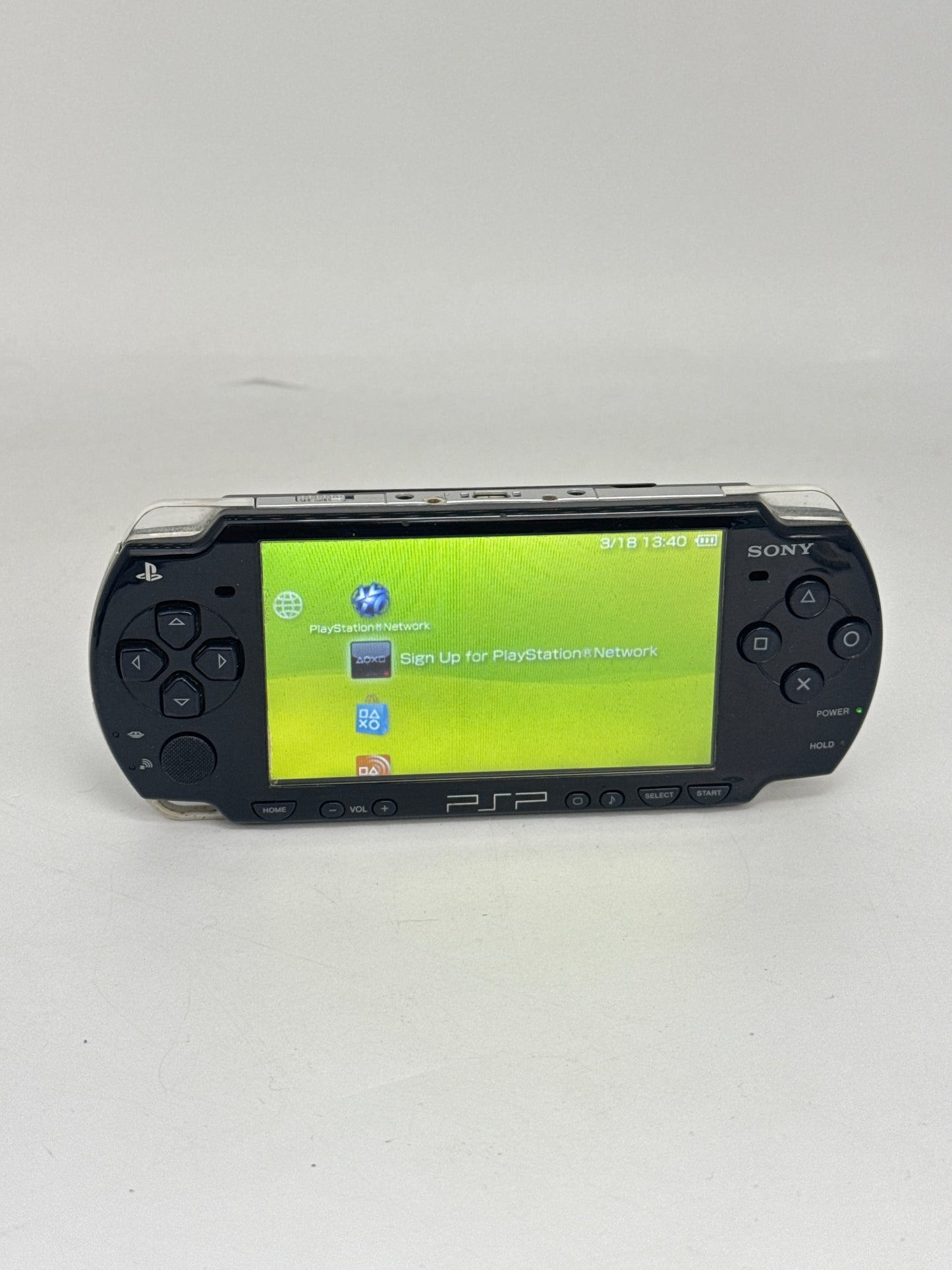PlayStation Portable PSP-2000 Piano Black Console #670 w/ OEM 1200mAh Battery