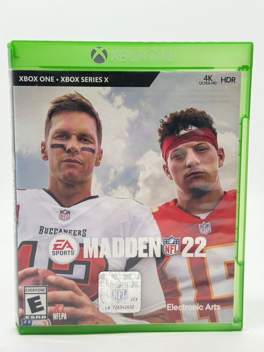 Madden NFL 22 Microsoft Xbox One Game Free Shipping