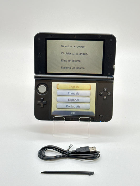Nintendo 3DS XL LL SPR-001(JPN) Red/Black Console #20
