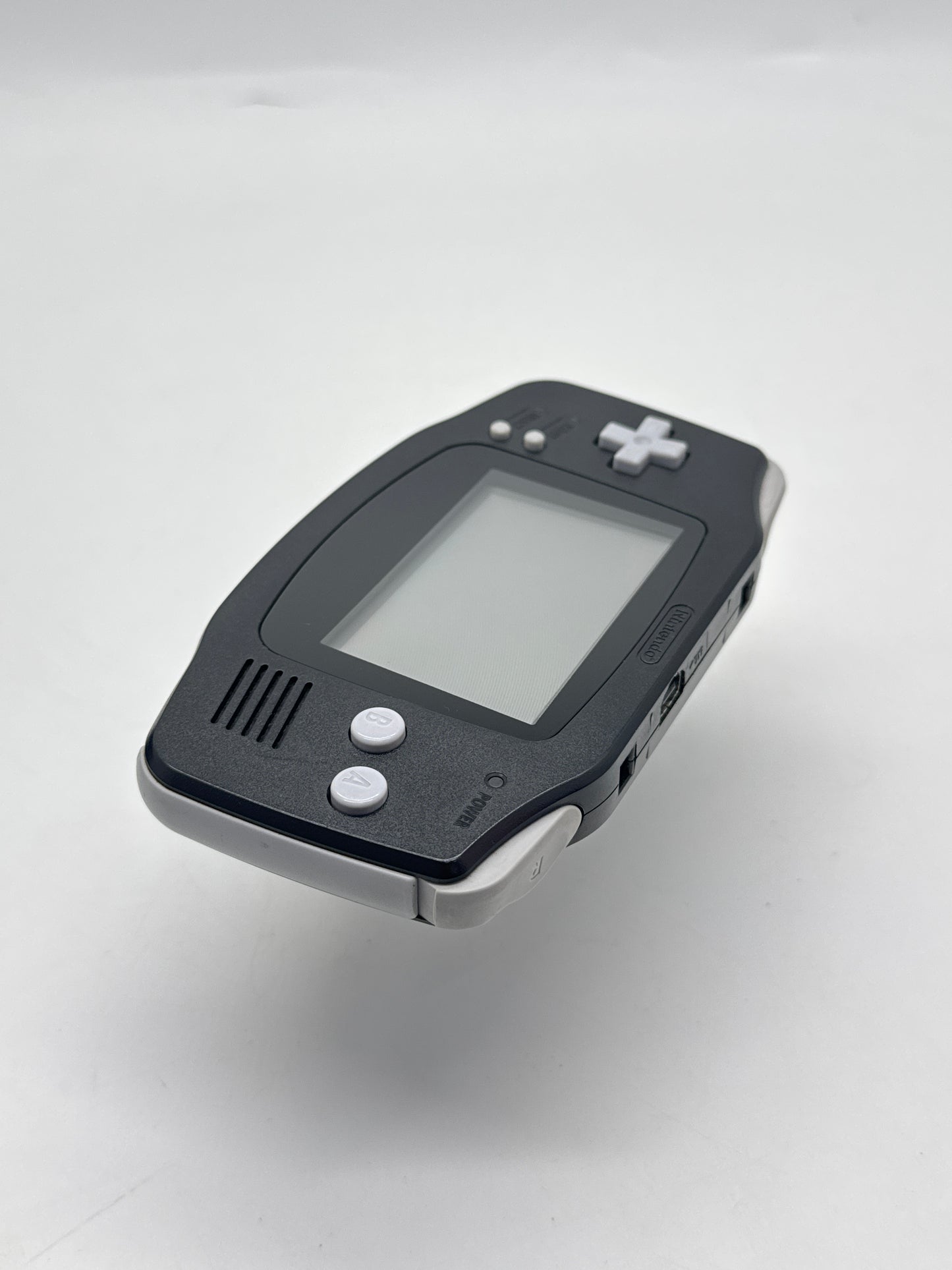 Nintendo Game Boy Advance AGB-001 Black Console #10 Aftermarket Lens or/and Shell