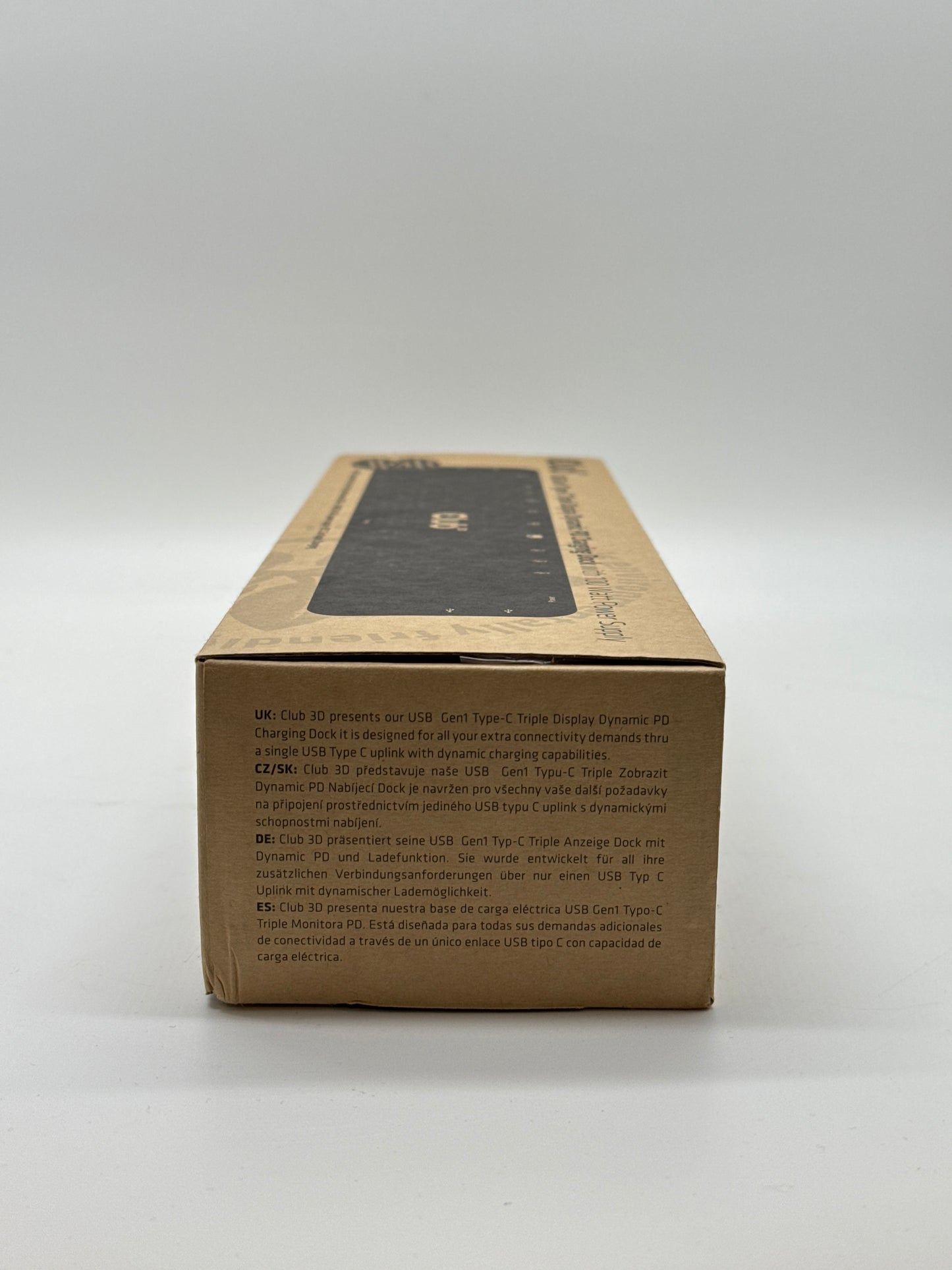 Club 3D USB Gen1 Type-C Triple Display Dynamics PD Charging Dock - New in Box