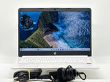 HP 14-cf2702ds 14" Celeron N4120 4GB 64GB eMMC White Used image 1