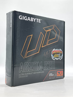 Gigabyte A620M S2H Micro ATX Motherboard AMD Socket AM5 DDR5 NVMe PCIe 4.0 HDMI