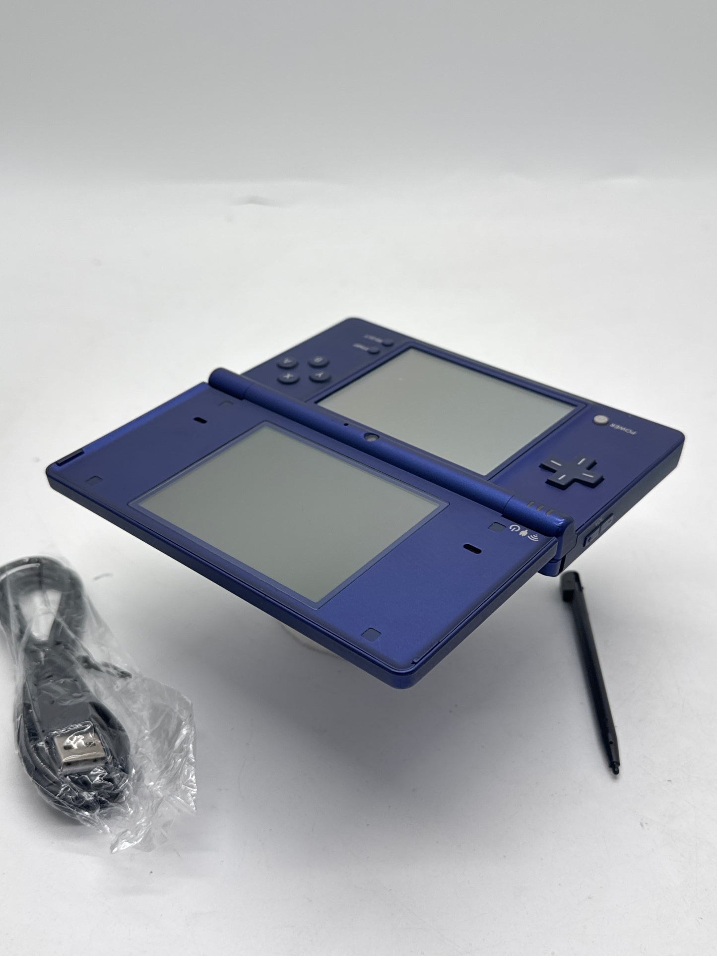 Nintendo DSi TWL-001(JPN) Blue Console #350 w/ Charger BAD CARD READER AS IS
