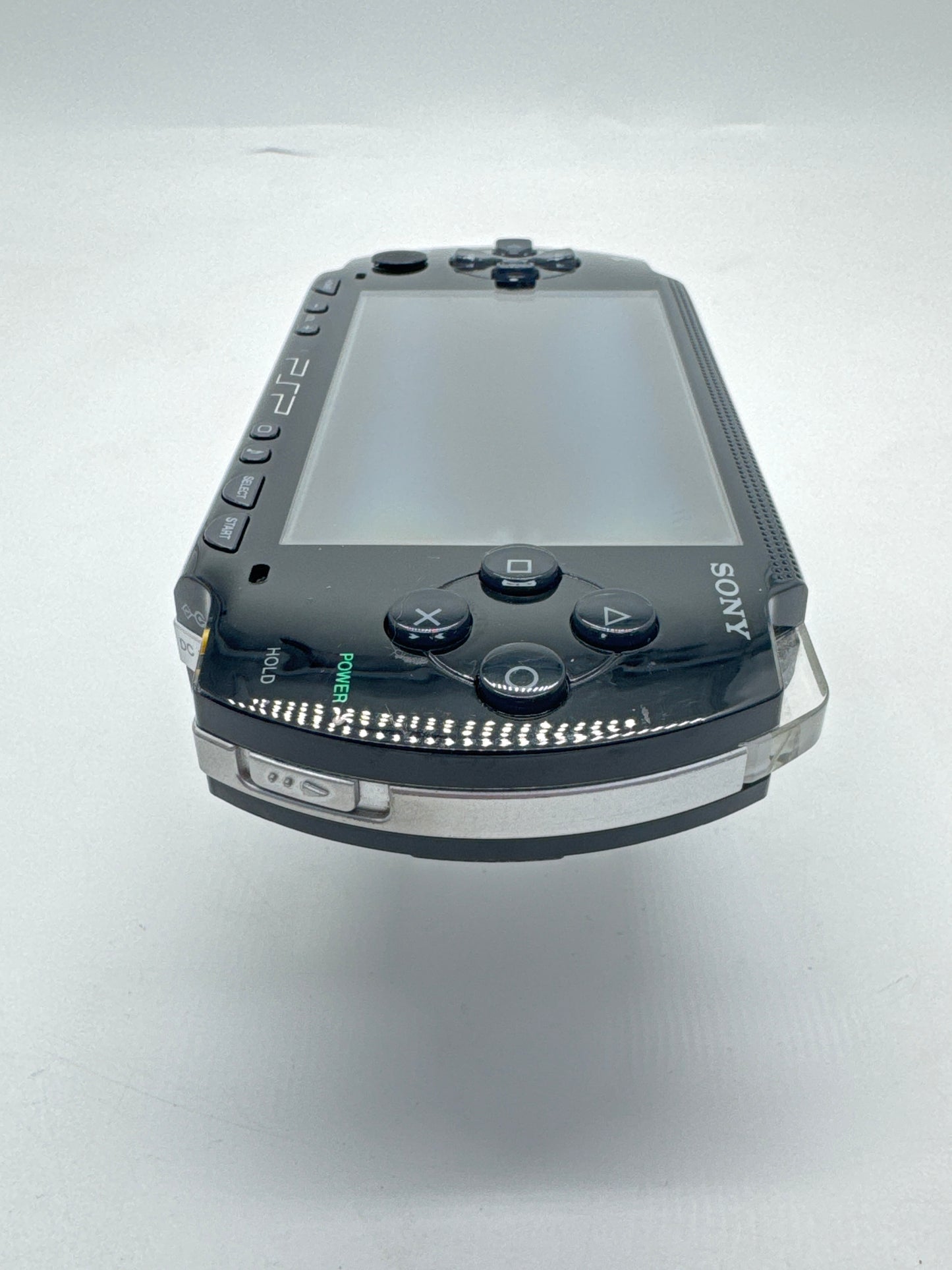 Sony PSP-1000 Piano Black Console #75 No Battery or Lid No Charger Works Plugged In