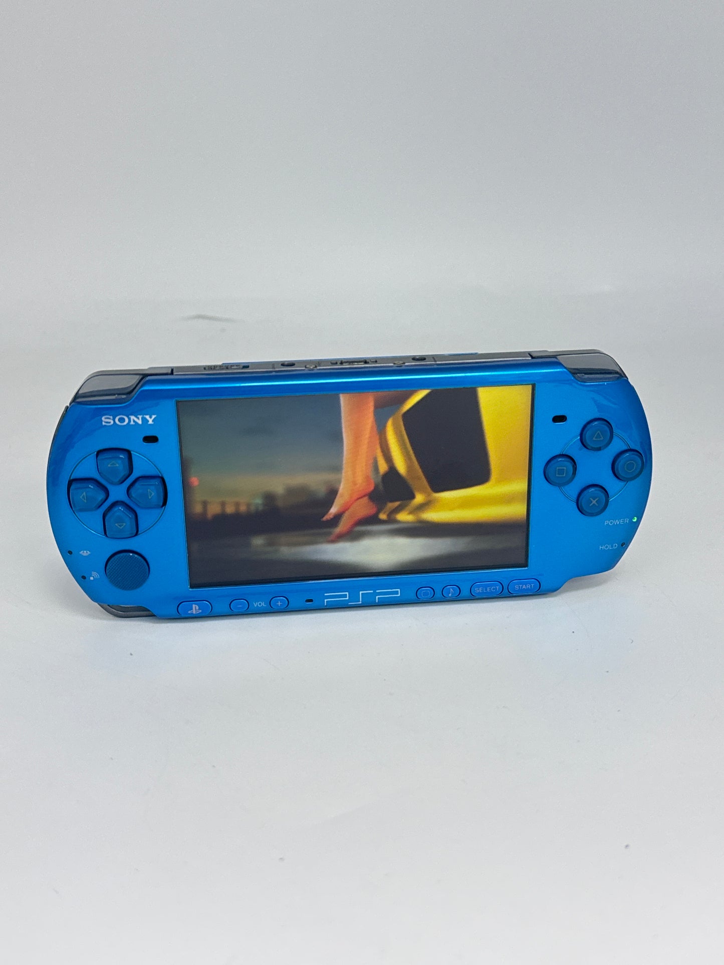 Sony PSP-3000 Blue Console #444 w/ 1200mAh Battery & 4GB Memory Stick