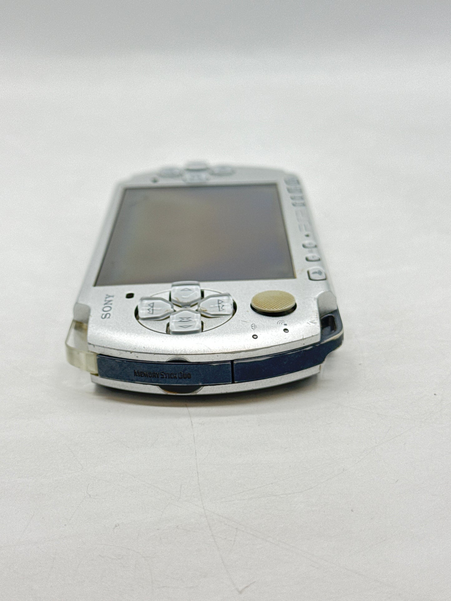 Sony PlayStation Portable PSP-3000 Video Game Handheld Console Mystic Silver