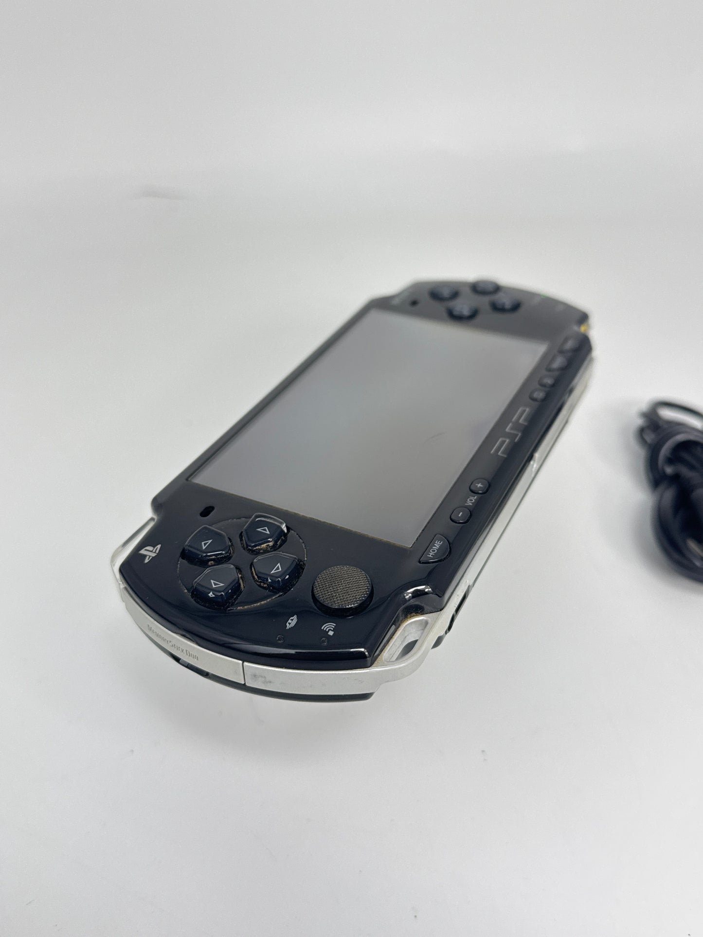 Sony PSP-2000 Piano Black Console #431 w/ 1200mAh Battery & Charger