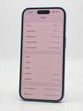 Unlocked Apple iPhone 16 A3081 128GB Ultramarine 91% Battery Health 418 Cycle image 2
