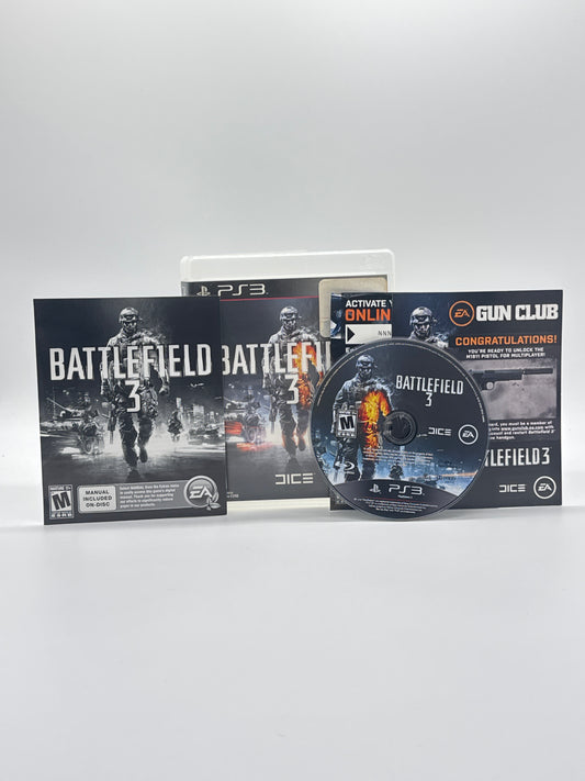 Battlefield 3 – Sony PlayStation 3 (PS3) w/ Manual