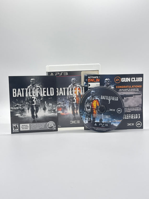 Battlefield 3 – Sony PlayStation 3 (PS3) w/ Manual
