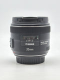 Canon Lens EF 35mm f/2 IS USM Black image 1