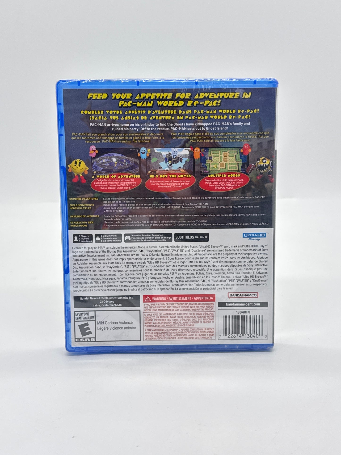 PAC-MAN World Re-PAC PlayStation 5 PS5 2022 Brand New Sealed