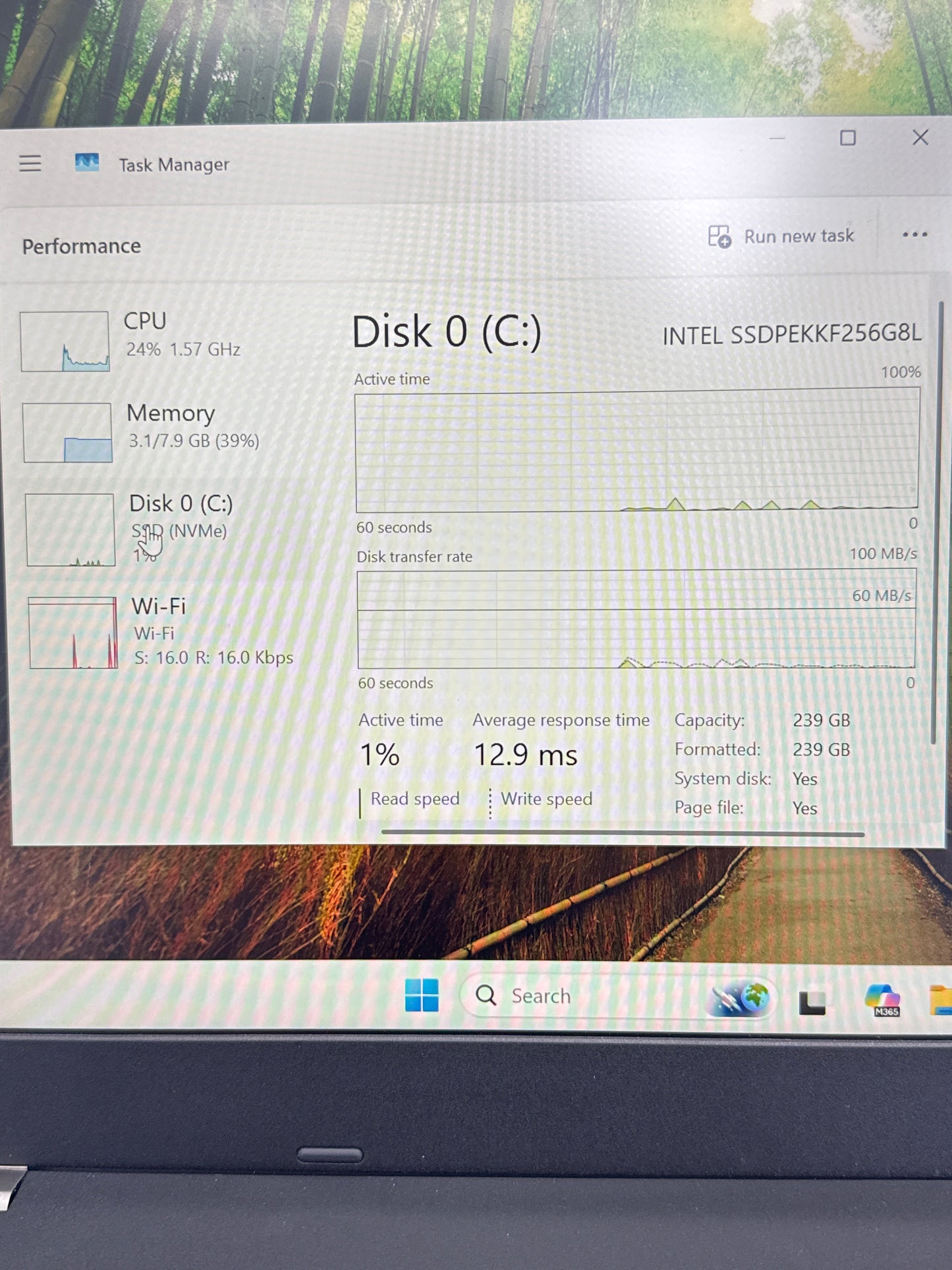 Lenovo ThinkPad L580 Intel i5-8250U 8GB RAM 256GB SSD Laptop #12 READ