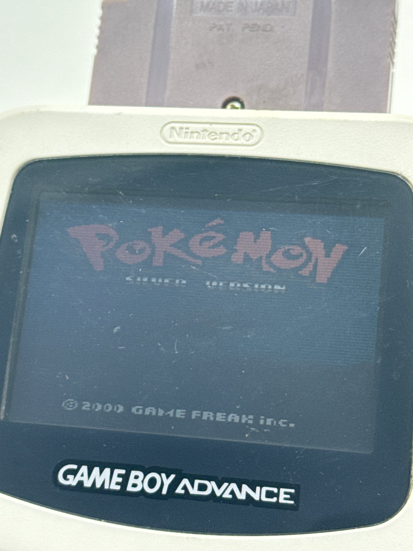 Pokemon Silver Version  — Nintendo Game Boy — Tested DMG-APAE-USA #616