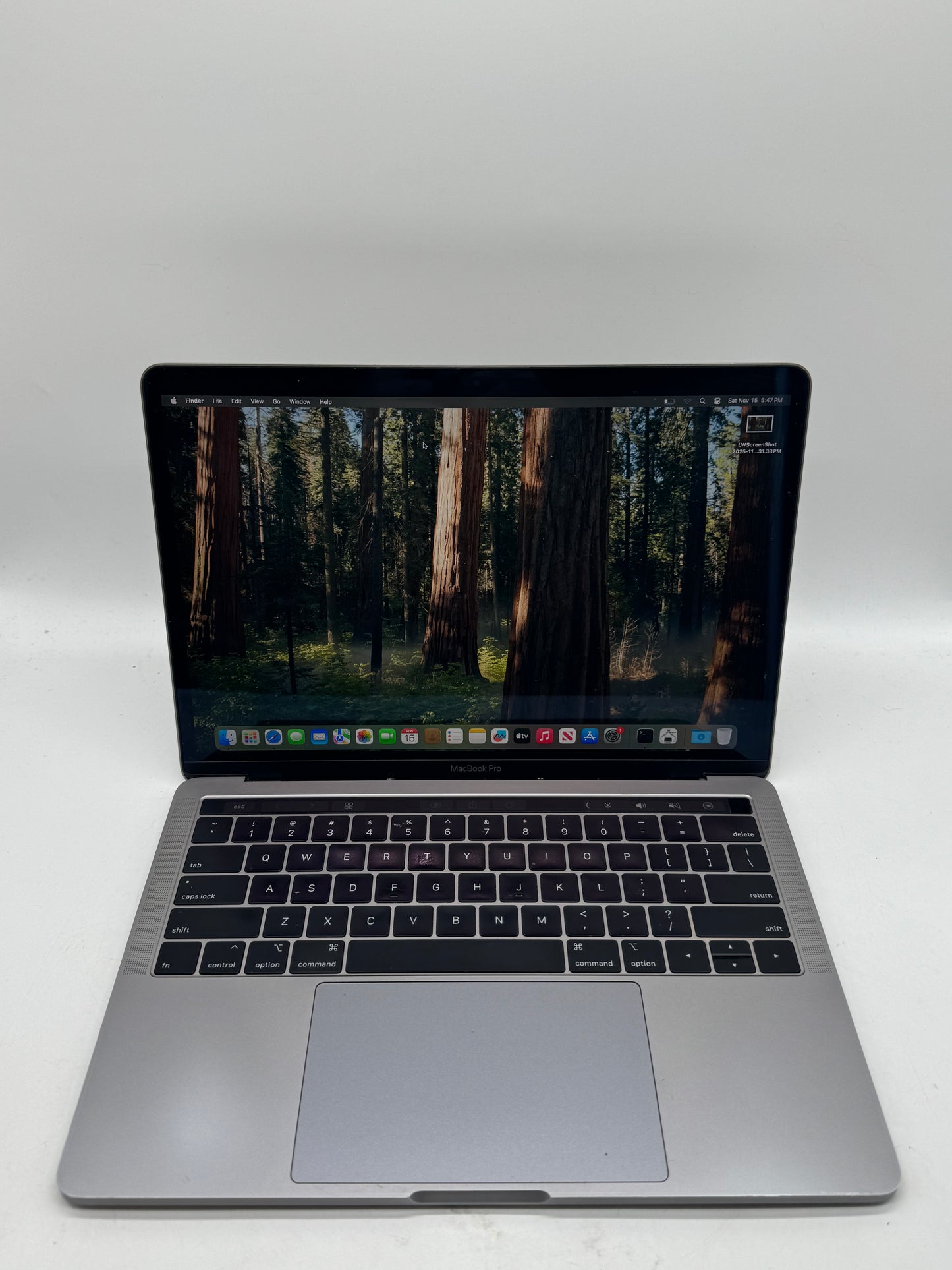 2019 Apple Macbook Pro 13" A1989 Core i7 2.8GHz 16GB RAM 1TB SSD Space Gray