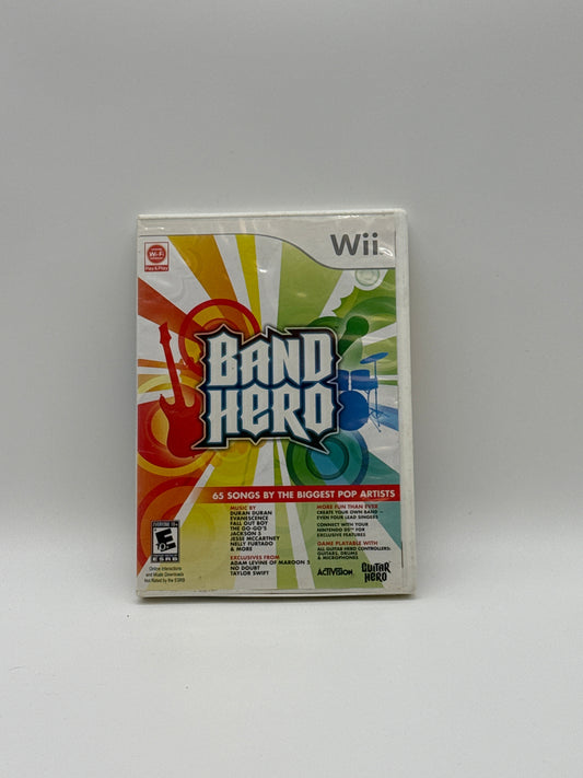 Band Hero for Nintendo Wii  w/ Manual Cracked Case