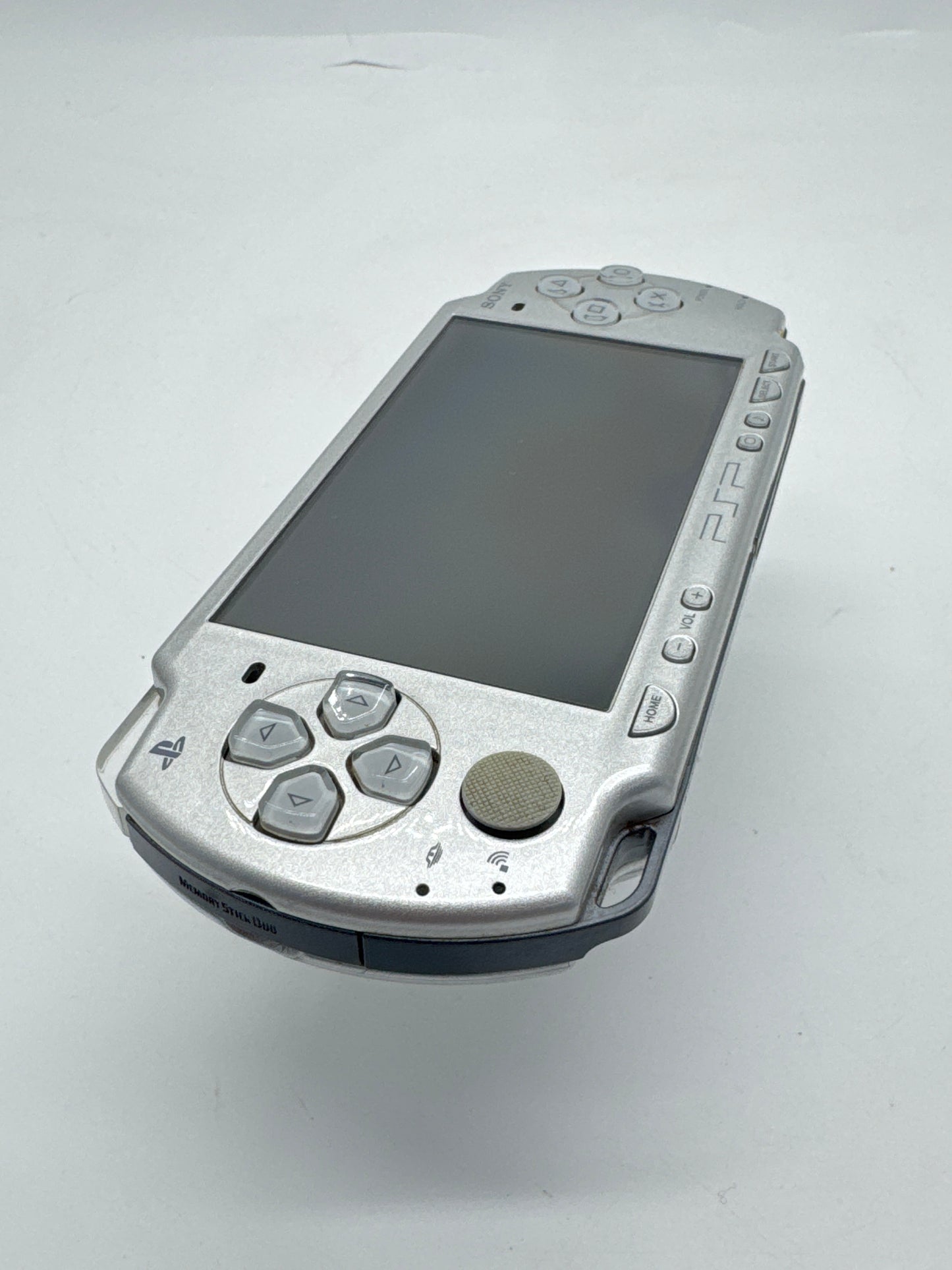 Sony PSP-2000 Silver Console #87 w/2400mAh Battery & No Charger